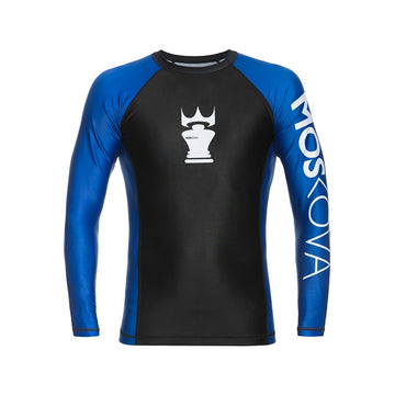 RANKED TRAINING RASHGUARD TOP BLACK/BROWN