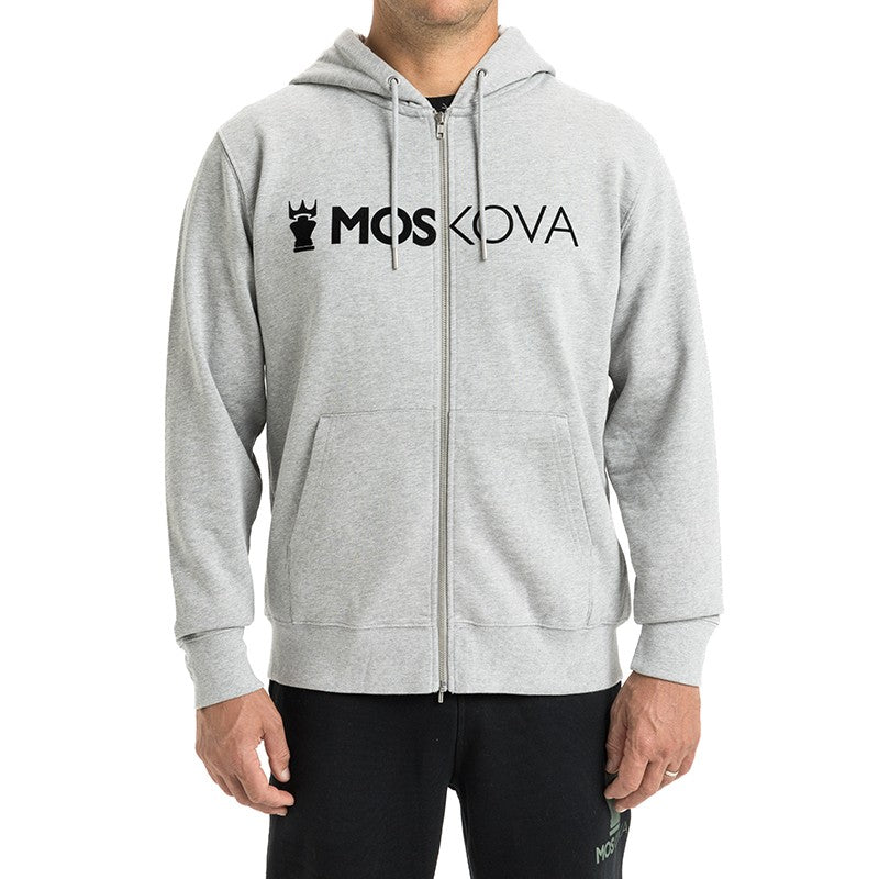 Fluid Sweats à Capuche Cotton/Recycled Polyester Homme Gris Clair Chiné Fluid Sweats à Capuche Cotton/Recycled Polyester Homme Gris Clair Chiné