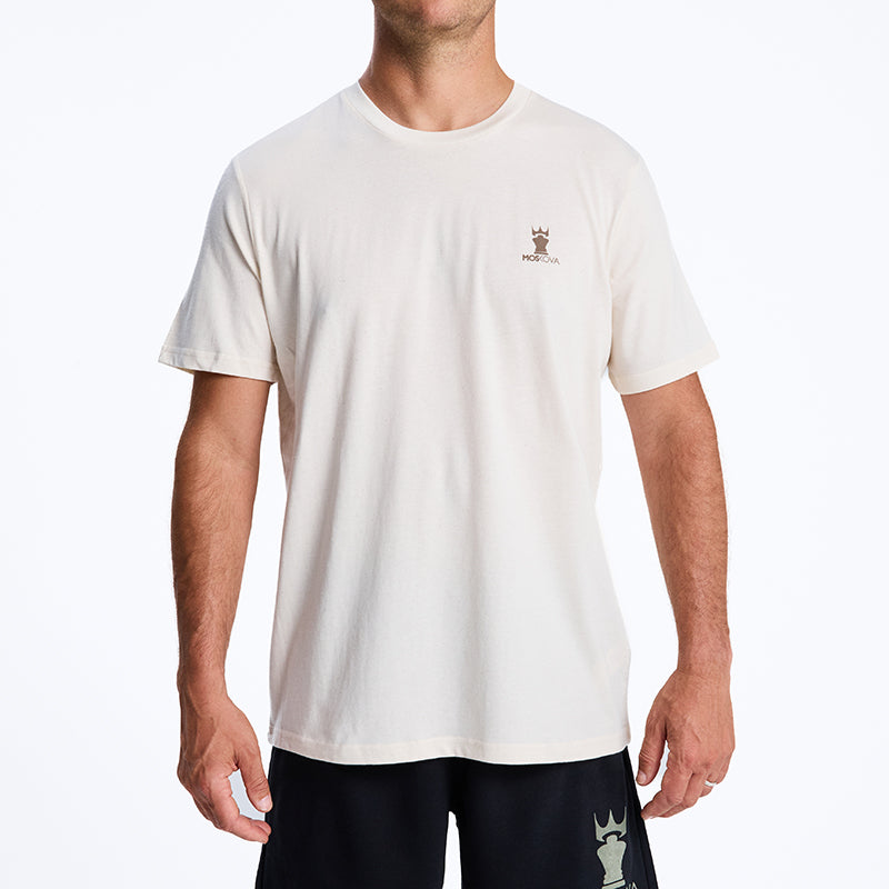 T-SHIRT HARD CORE SURF NATURAL