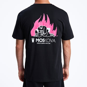T-SHIRT COLLAB RAUL CASADO ART BLACK