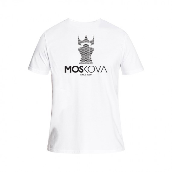 T-SHIRT BACK CROWN Repeat White