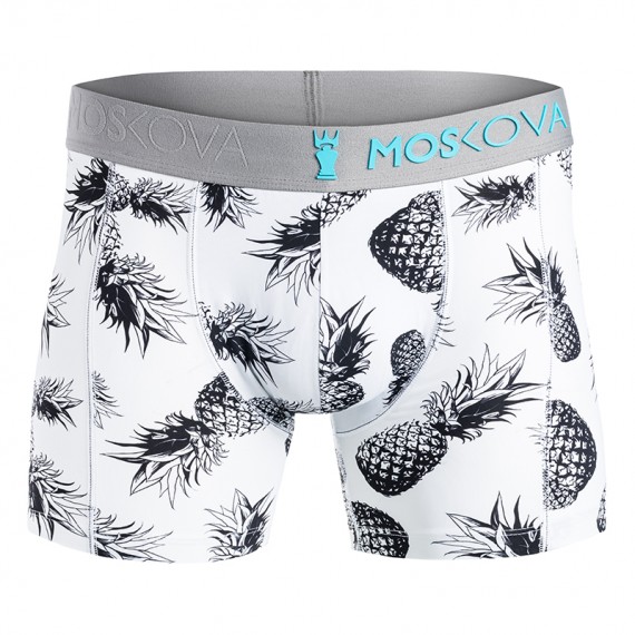 M2S POLYAMIDE Underwear Boxer - White Pineapples