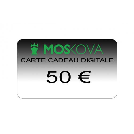 MOSKOVA CARTE CADEAU DIGITALE 50€