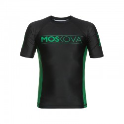 MOSKOVA TRAINING RASHGUARD TOP BLACK GREEN