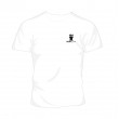 T-SHIRT BACK BJJ SHAKA White Black