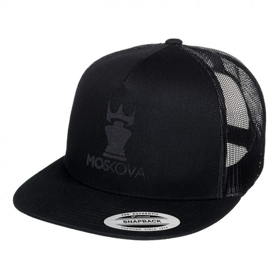 CASQUETTE TRUCKER CORPO CROWN BLACK/BLACK