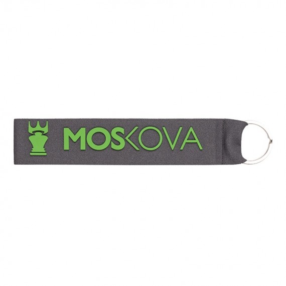 PORTE CLEFS DARK GREY PALM