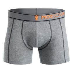 M2 COTTON - HEATHER GREY ORANGE