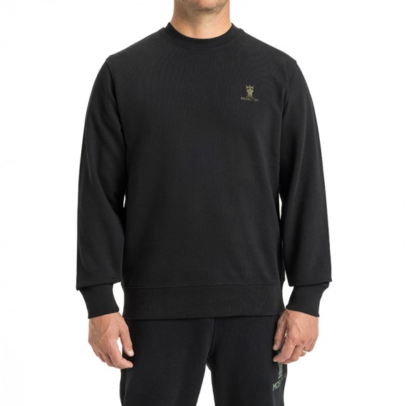 Crew Neck Sweater Black Army Green