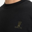 Crew Neck Sweater Black Army Green