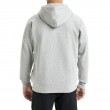 Hoodie Zip Heather Grey / Black