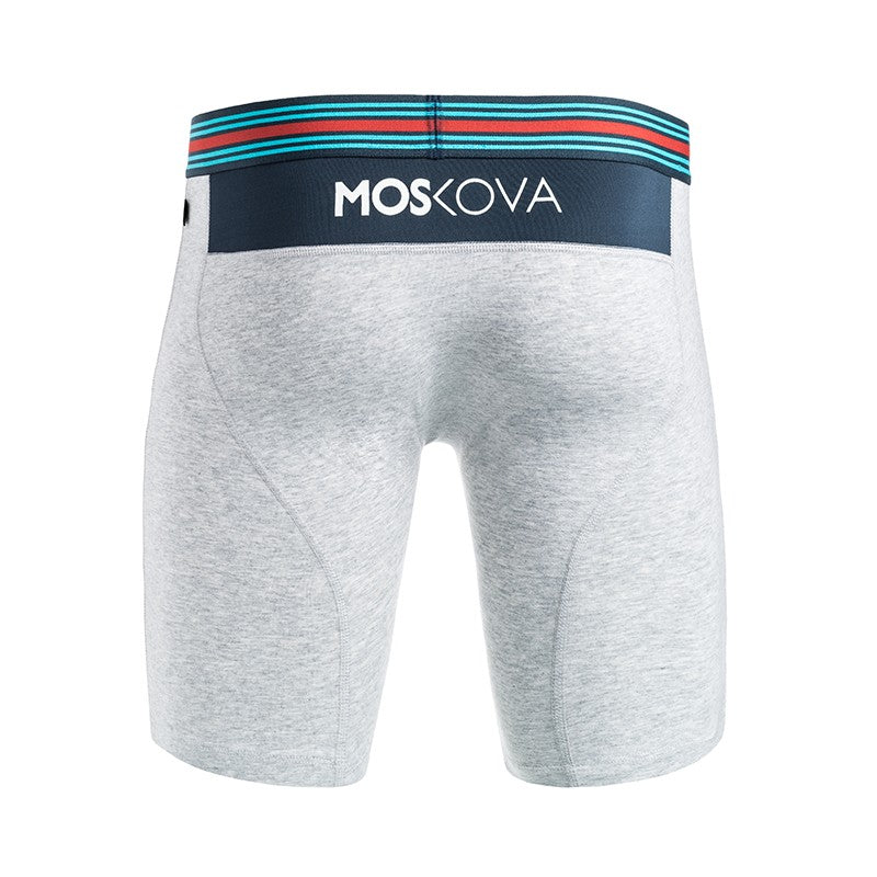 M2 LONG COTTON Underwear Boxer - Racing Grey 