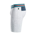 M2 LONG COTTON Underwear Boxer - Racing Grey 