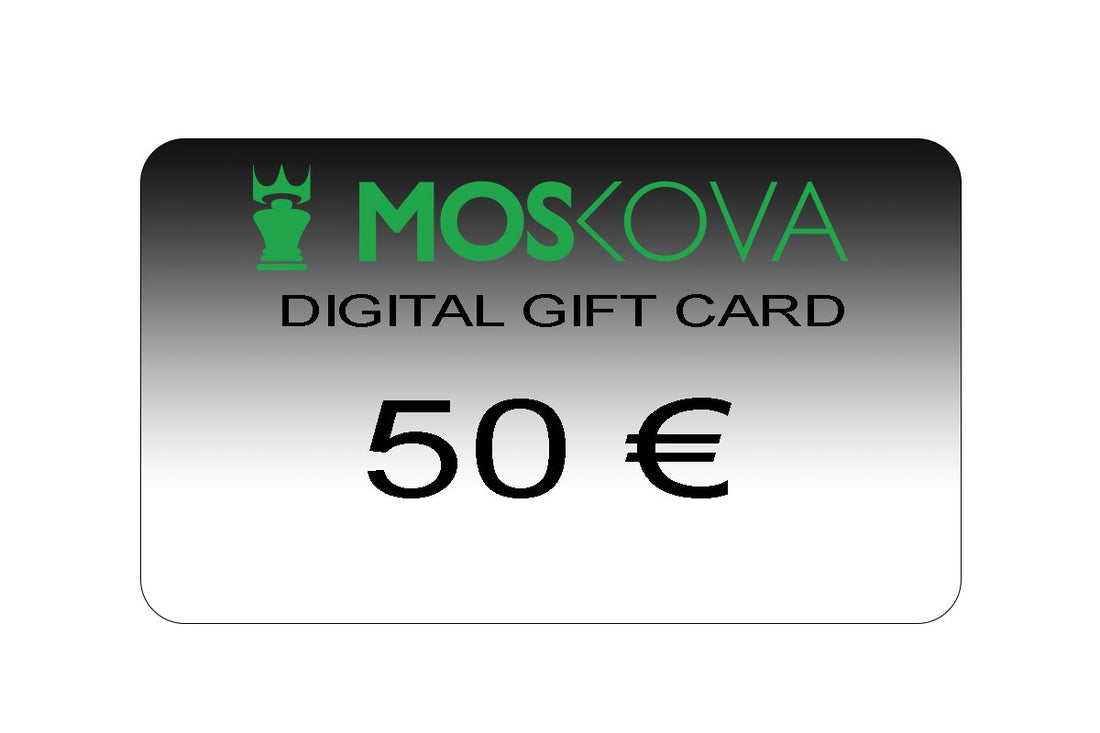 MOSKOVA CARTE CADEAU DIGITALE 50€