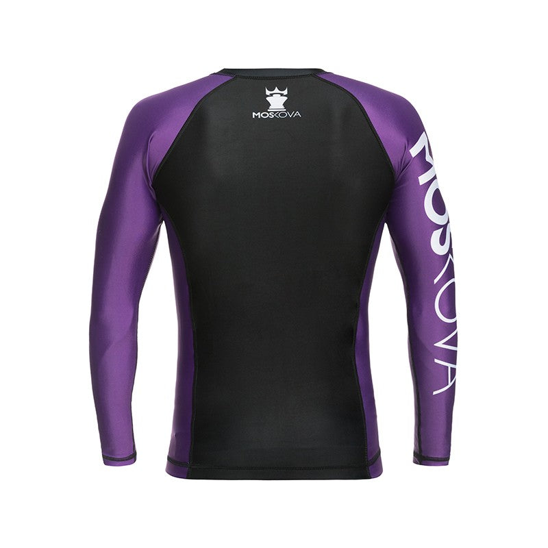 RANKED TRAINING RASHGUARD TOP BLACK/BROWN