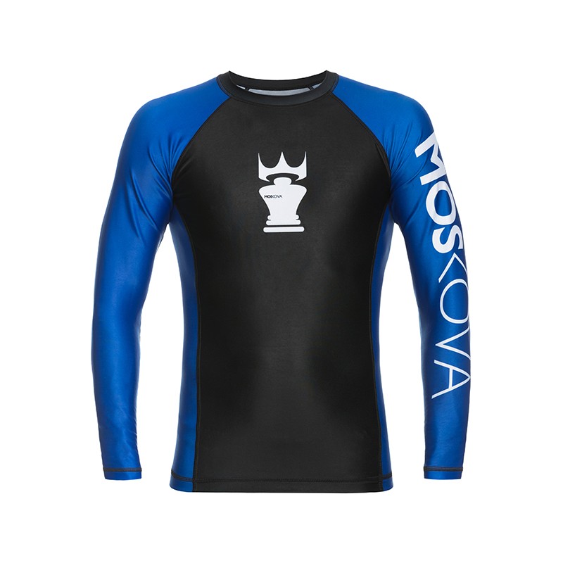 RANKED TRAINING RASHGUARD TOP BLACK/BROWN