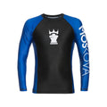 RANKED TRAINING RASHGUARD TOP BLACK/BROWN