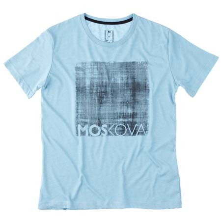 scratch signature tee - blue