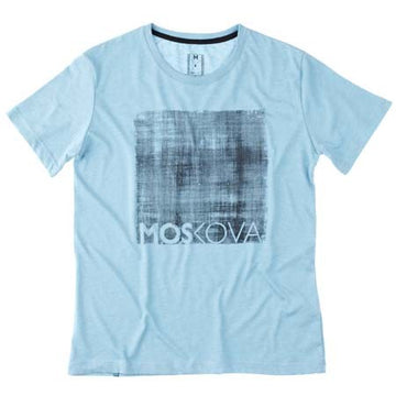 scratch signature tee - blue