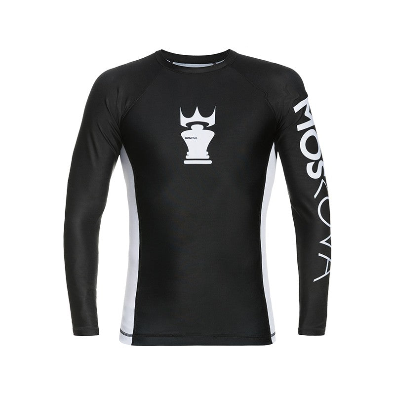 MOSKOVA TRAINING RASHGUARD TOP BLACK GREEN