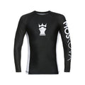 MOSKOVA TRAINING RASHGUARD TOP BLACK GREEN
