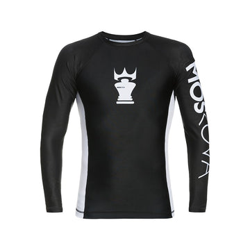 MOSKOVA TRAINING RASHGUARD TOP BLACK GREEN
