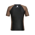 RANKED TRAINING RASHGUARD TOP BLACK/BROWN