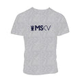 T-SHIRT MSKV Heather Grey Navy