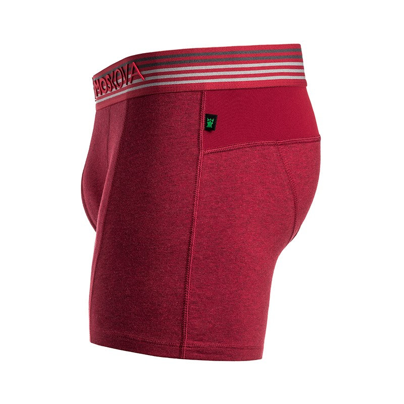 M2 COTTON -  HEATHER BORDEAUX