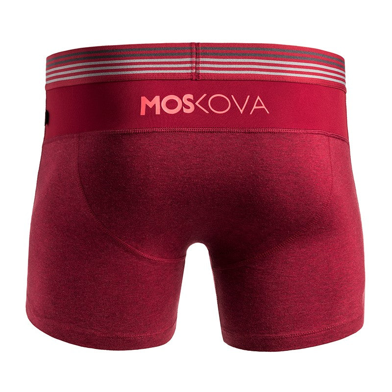 M2 COTTON -  HEATHER BORDEAUX