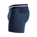 M2 COTTON -  HEATHER NAVY