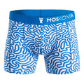 M2 COTTON -  LABYRINTHE BLUE
