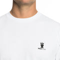 T-SHIRT LONG SLEEVES HARD CORE SURF White Black