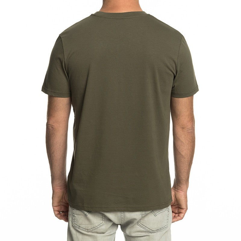T-SHIRT SURF FAST MOSKOVA Army Green Black
