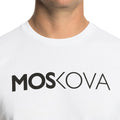 T-SHIRT MOSKOVA SCRIPT White Black