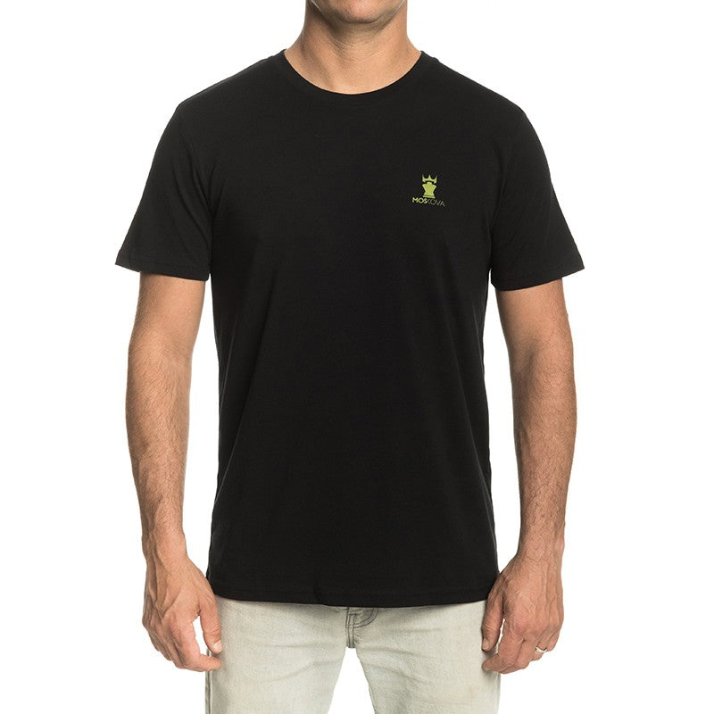 T-SHIRT CHILL PALM Black Pastel
