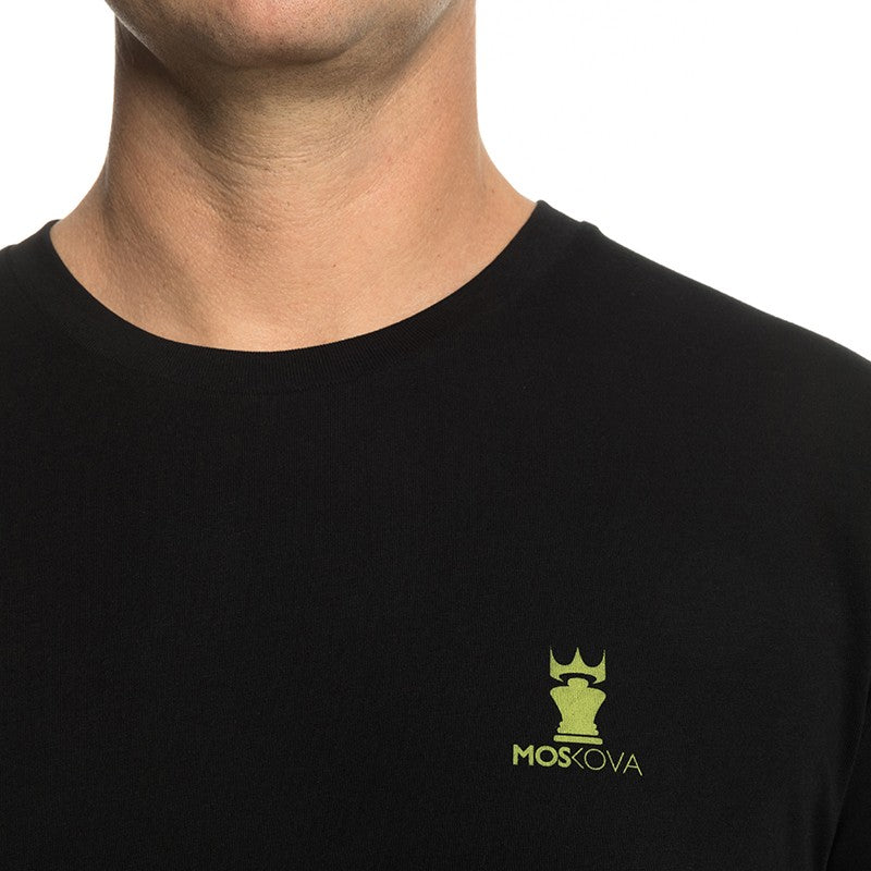 T-SHIRT CHILL PALM Black Pastel