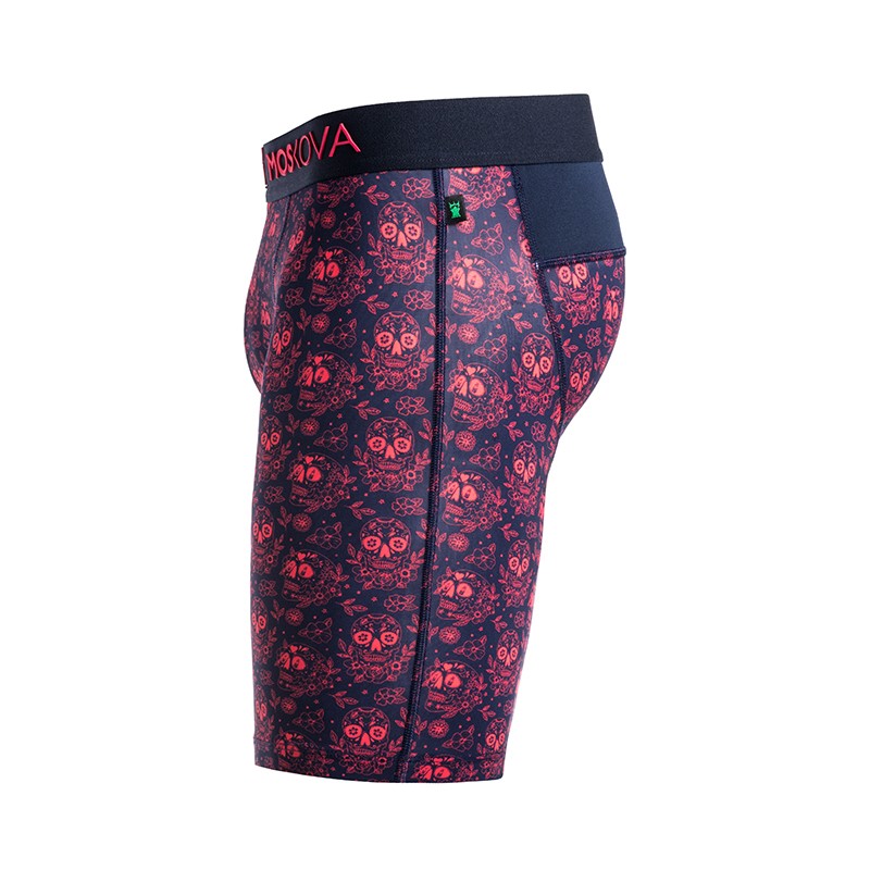 M2S LONG POLYAMIDE - RED SKULLS