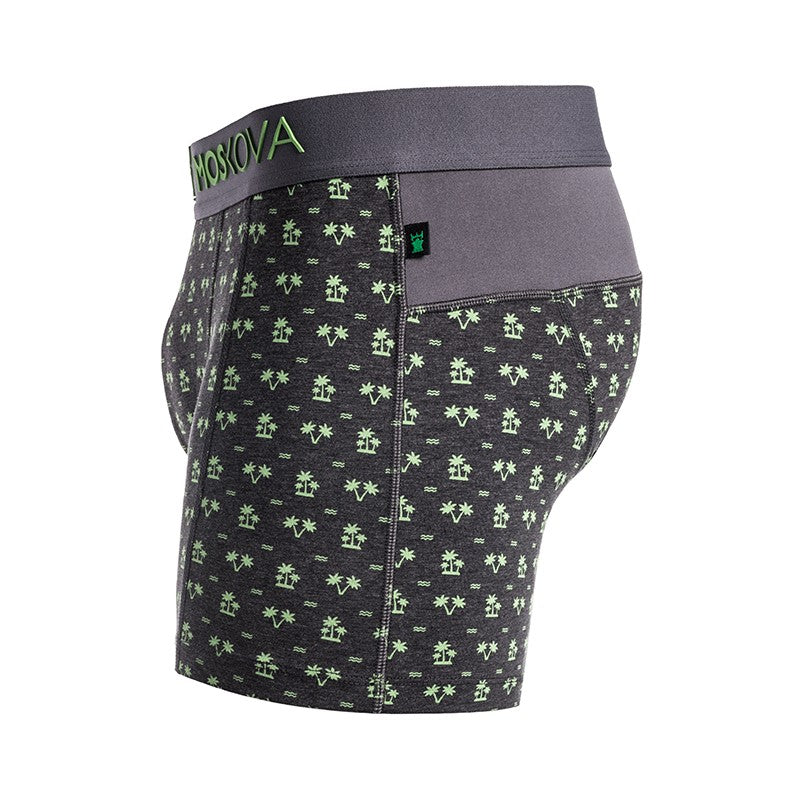 M2 COTTON -  DARK GREY PALM