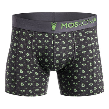 M2 COTTON -  DARK GREY PALM