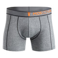 M2 COTTON - HEATHER GREY ORANGE