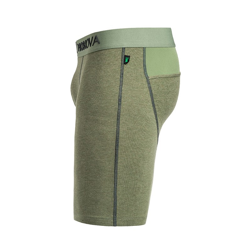 M2 LONG COTTON - HEATHER PASTEL GREEN