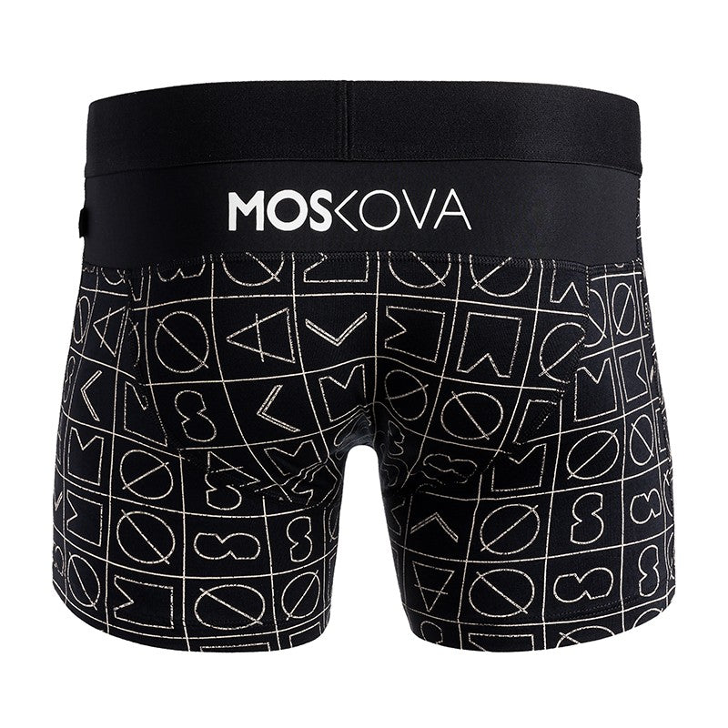 m2 cotton - scrabble black