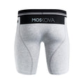 Boxer m2 long cotton - Heather Grey Stripe