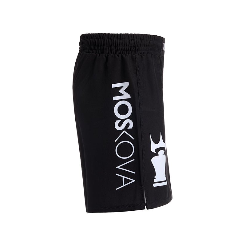 NO- GI JIU-JITSU SHORT - BLACK WHITE