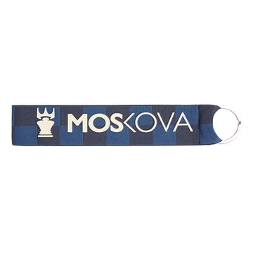 PORTE CLEFS DEEP BLUE CHECKERS