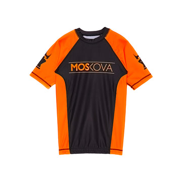 RASHGUARD JJB KIDS - ORANGE BLACK