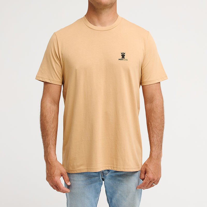 T-SHIRT COLLAB RAUL CASADO ART - JAWS CARAMEL