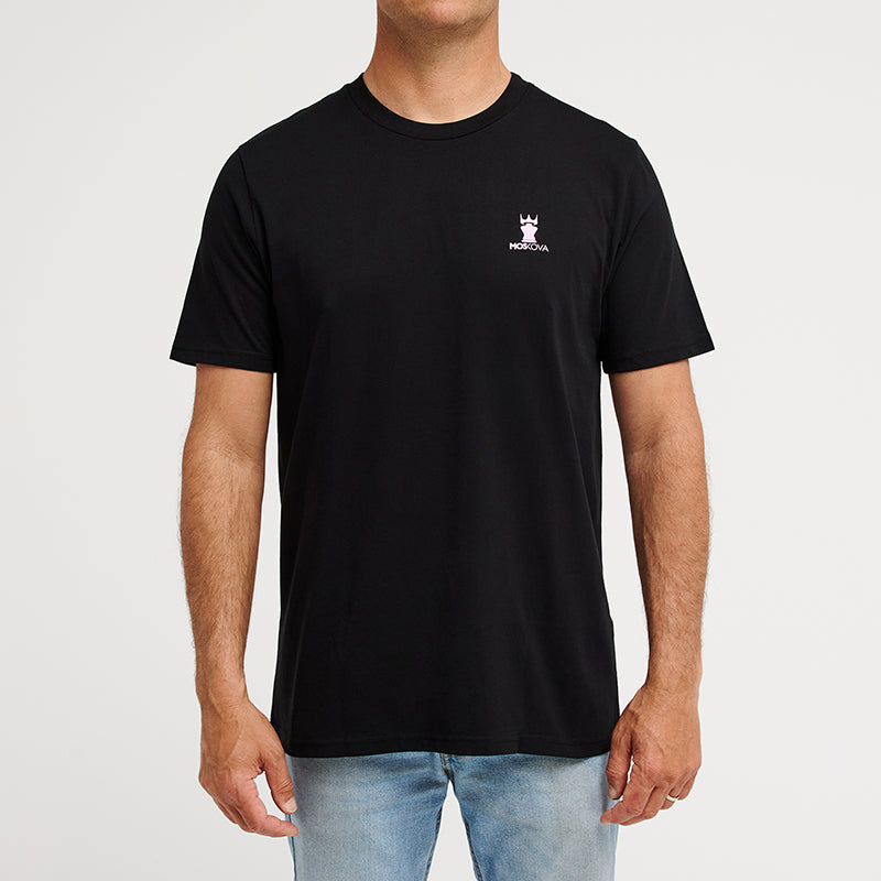 T-SHIRT COLLAB RAUL CASADO ART - JAWS BLACK PINK