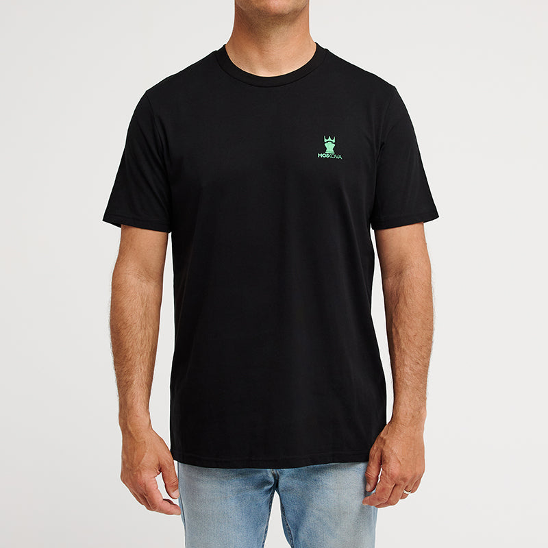 T-SHIRT COLLAB ROYAL DUCK DIVE - MASTER GI BLACK